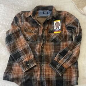 Chaps flannel size s nwt